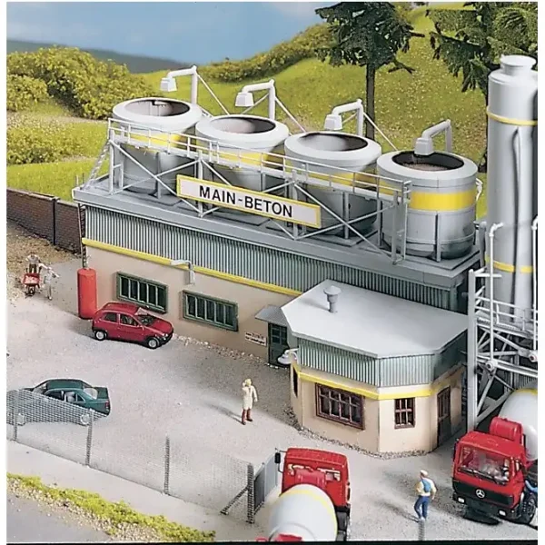 Piko 61130, 1/87 Beton Santralı Karıştırma Ünitesi Plastik Maketi - Görsel 2