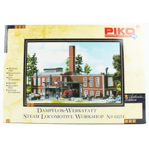 Piko 61134, 1/87 Lokomotif Tamirhanesi Plastik Maketi