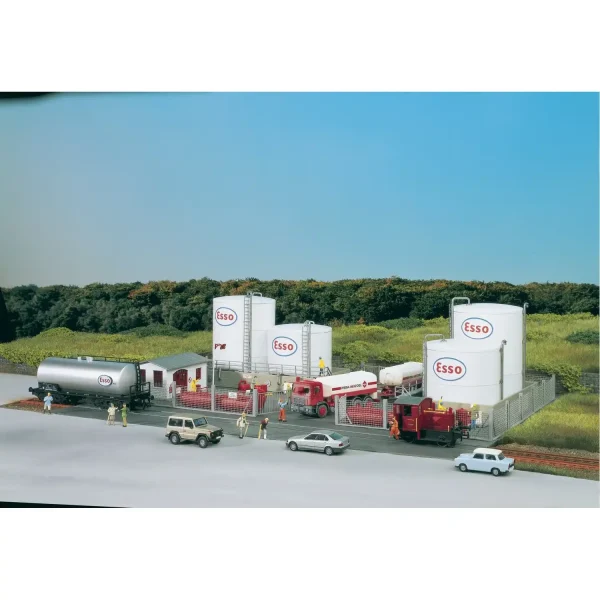 Piko 61141, 1/87 Akaryakıt Depolama Tankları (ESSO) Plastik Maketi - Görsel 2