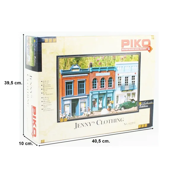 Piko 62204, 1/22,5 Jenny nin Butik Dükkanı Plastik Maketi - Görsel 3