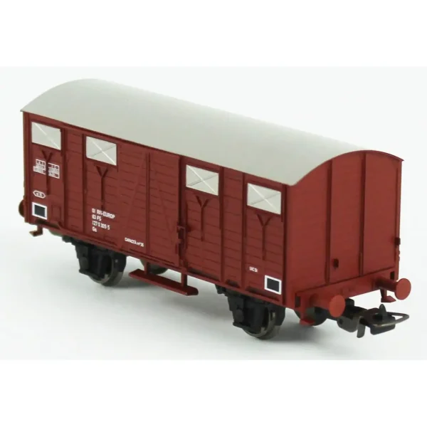 Piko 97155, 1/87 Kapalı Kasalı FS 4.Dönem Yük Vagonu Modeli - Görsel 3