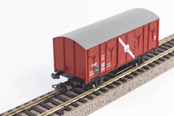 Piko 97160, 1/87 Kapalı Kasalı CSD 3.Dönem Yük Vagonu Modeli - Görsel 2