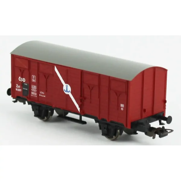 Piko 97160, 1/87 Kapalı Kasalı CSD 3.Dönem Yük Vagonu Modeli - Görsel 3