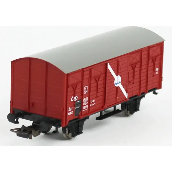Piko 97160, 1/87 Kapalı Kasalı CSD 3.Dönem Yük Vagonu Modeli - Görsel 4
