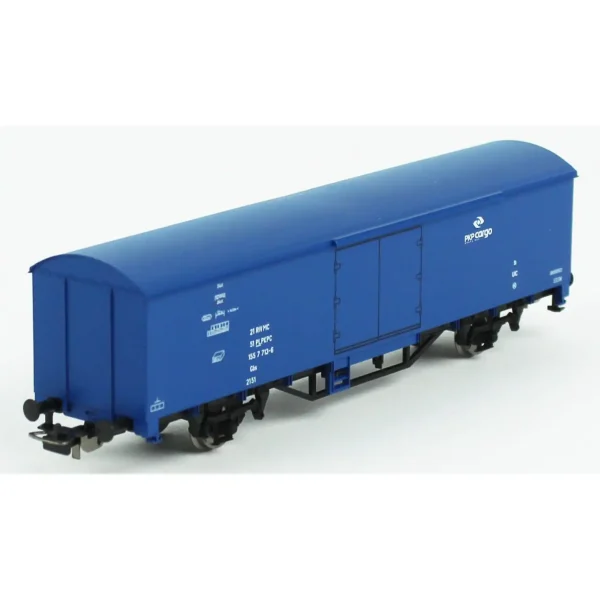 Piko PK98549C, 1/87 Kapalı Kasalı PKP Cargo Yük Vagonu Modeli - Görsel 2