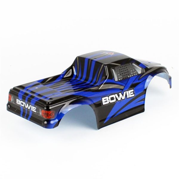 Himoto 31800 1/10 Ölçek, Monster Truck BOWIE Lexan Kaporta, Mavi - Görsel 4