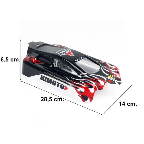 Himoto 31813 1/10 Ölçek, Buggy TANTO Lexan Kaporta - Görsel 5