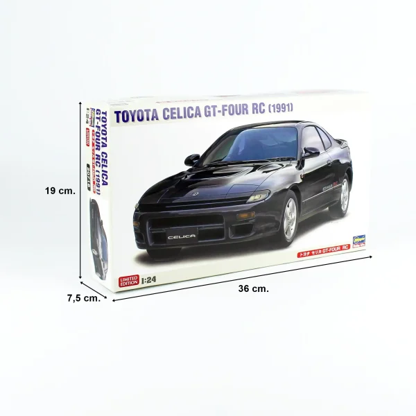 Hasegawa 20716 1/24 Toyota Celica GT-Four RC (1991) Maketi - Görsel 4