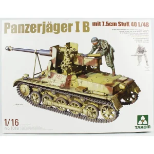 Takom 1018, 1/16 Alman Tank Avcısı ve 7.5cm Stuk 40 L/48 Topu Plastik Maketi