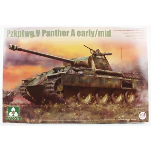 Takom 2175, 1/35 Pzkpfwg.V Panther A Orta Sınıf Erken-Orta Dönem Tankı Plastik Maketi