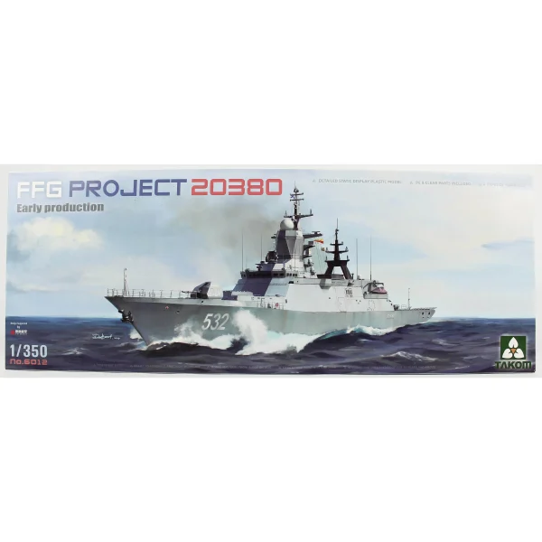 Takom 6012, 1/350 Steregushchiy Sınıfı Korvet FFG Project 20380 (Erken Dönem) Plastik Maketi