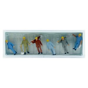 1/87 Yaya Kaldırımı Onarım İşçi Figürleri