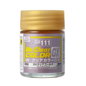 18 ml. Clear Brown Mr.Clear Color Serisi Model Boyası, Mr.Hobby GX-109