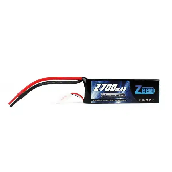 2S 7.4 Volt 2700 mAh 30C Lipo Pil, Zeee Power - Görsel 4