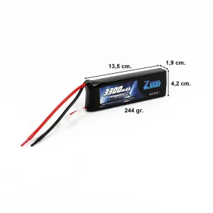 3S 11.1 Volt 3300 mAh 30C Lipo Pil, Zeee Power