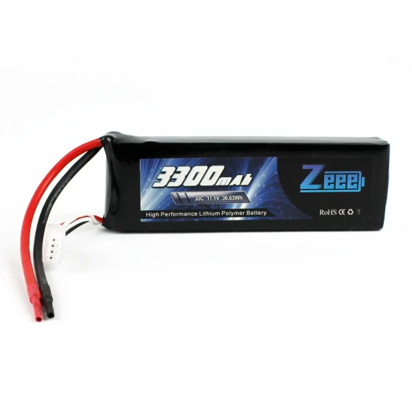 3S 11.1 Volt 3300 mAh 30C Lipo Pil, Zeee Power - Görsel 2