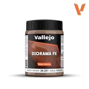 Vallejo 26221, 200 ml. Muddy Water Çamurlu Su Dokusu