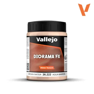 Vallejo 26222 200 ml. Brown Water, Nehir Suyu Dokusu