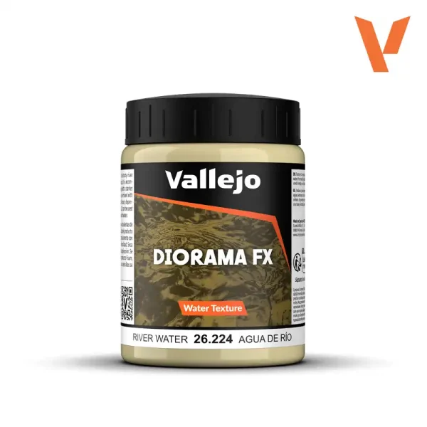 Vallejo 26224, 200 ml. River Water Bulanık Nehir Suyu Dokusu