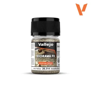 Vallejo 26314, 60 gr. Arid Yellow 0.5 - 2.0 mm. Orta Taneli Yüzey Dokusu