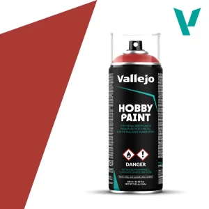 Vallejo 28016, 400 ml. Scarlet Red Sprey Boya