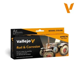 Vallejo 70262, 8x18 ml. Rust Corrossion by Chema Cabrero Boya Seti