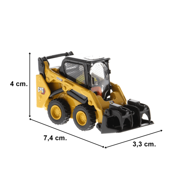 1/50 Cat 242D3 Mini Loder Diecast Model, Diecast Masters 85676 - Görsel 5