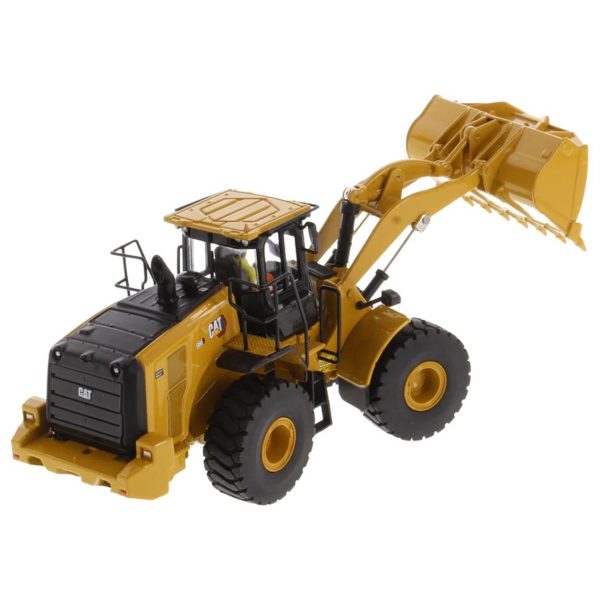 1/50 Cat 966 Tekerlekli Loder Diecast Model, Diecast Masters 85686 - Görsel 4