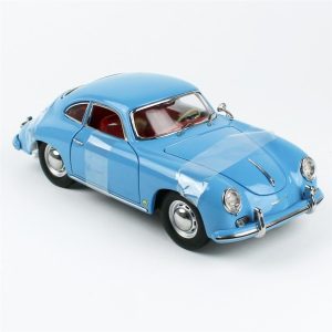 1/18 1957 Porsche 356A 1500 GS Carrera GT Parlak Mavi Diecast