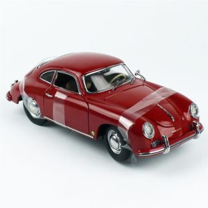 1/18 1957 Porsche 356A 1500 GS Carrera GT Polyantha Kırmızı Diecast