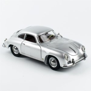 1/18 1957 Porsche 356A 1500 GS Carrera GT Gümüş Metalik Diecast