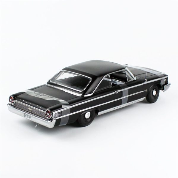 1/18 1963 Ford Galaxie 500/XL Hardtop Siyah Diecast, Sunstar 1475 - Görsel 4