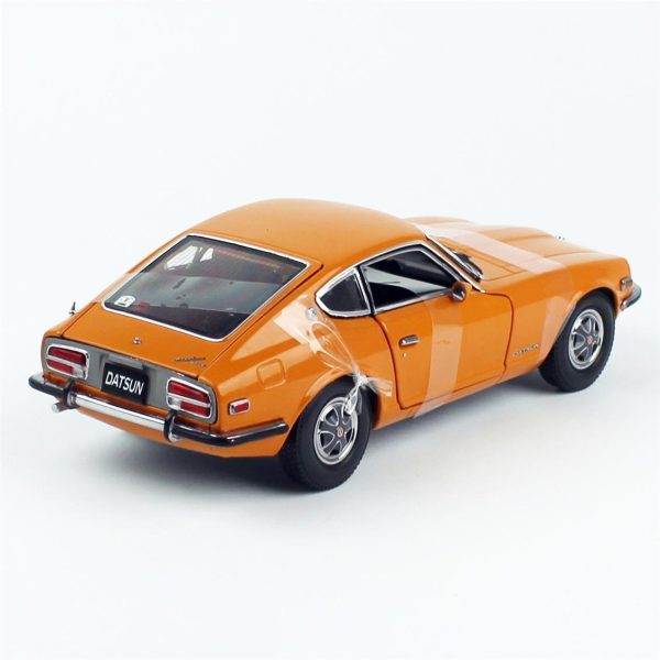 1/18 1972 Datsun 240Z Turuncu Diecast, Sunstar 3511 - Görsel 4