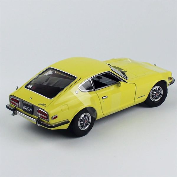 1/18 1972 Datsun 240Z Sarı Diecast, Sunstar 3512 - Görsel 4