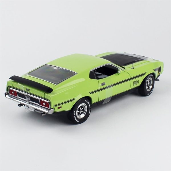 1/18 1971 Ford Mustang BOSS 351 Limon Diecast, Sunstar 3638 - Görsel 4