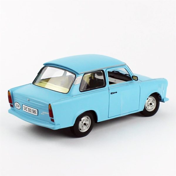 1/18 Trabant 601 Mavi Diecast, Sunstar 4290 - Görsel 4