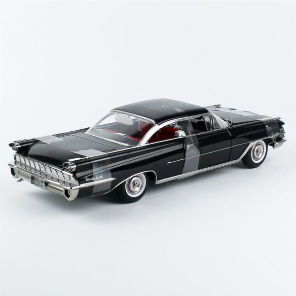 1/18 1959 Oldsmobile-98 Hard Top Ebony Siyah Diecast, Sunstar 5246 - Görsel 4