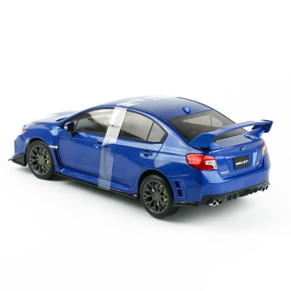 1/18 Subaru WRX STI 2018 Customised Version Mavi Diecast, Sunstar 5555 - Görsel 3