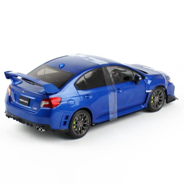 1/18 Subaru WRX STI 2018 Customised Version Mavi Diecast, Sunstar 5555 - Görsel 4