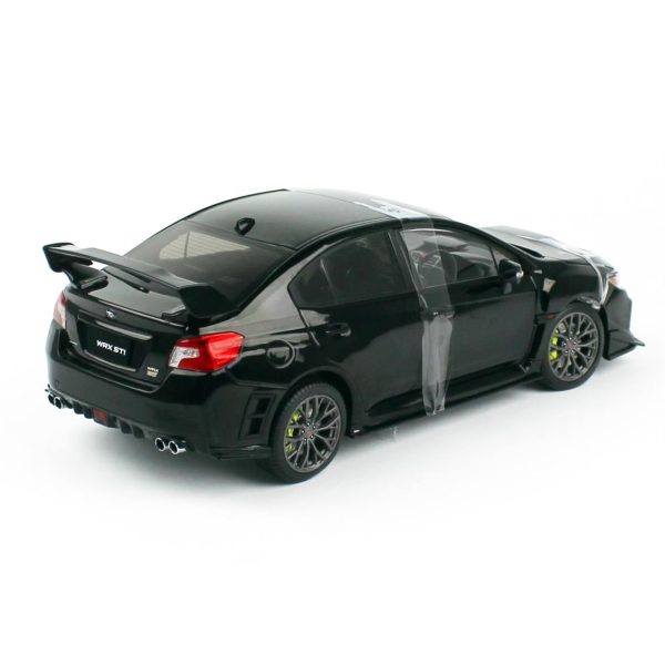 1/18 Subaru WRX STI 2018 Customised Version Siyah Diecast, Sunstar 5557 - Görsel 4