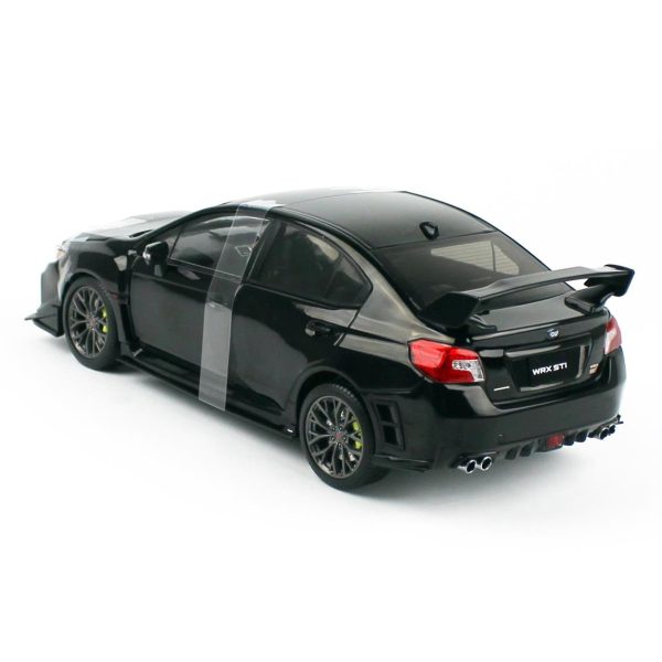 1/18 Subaru WRX STI 2018 Customised Version Siyah Diecast, Sunstar 5557 - Görsel 3