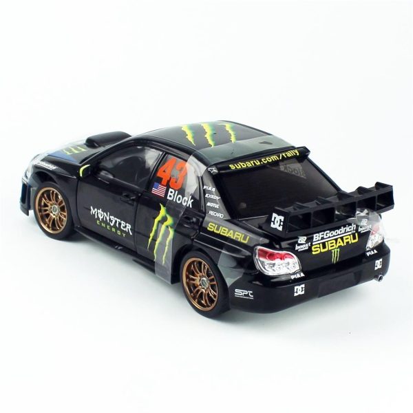 1/18 Subaru Impreza WRC06 Ken Block Gymkhana 2008 Diecast, Sunstar 5582R - Görsel 3