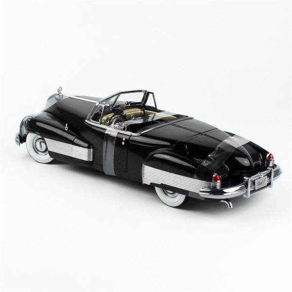 1/18 1938 Buick Y-Job Siyah Diecast, Sunstar 5731 - Görsel 3