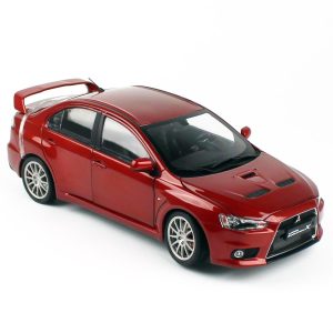 1/18 Mitsubishi Lancer Evolution X Kırmızı Metalik Diecast