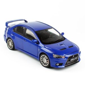 1/18 Mitsubishi Lancer Evolution X Mavi Metalik Diecast
