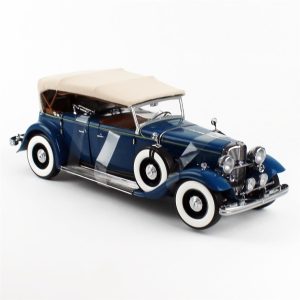 1/18 1932 Ford Lincoln KB Top Up Dido Mavi Diecast