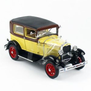 1/18 1931 Ford Model A Tudor Kahverengi/Bej Diecast