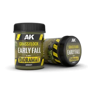AK Interactive 8221 2mm. Erken Sonbahar Çimleri Dokusu