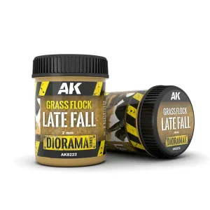 AK Interactive 8222 2mm. Geç Sonbahar Çimleri Dokusu