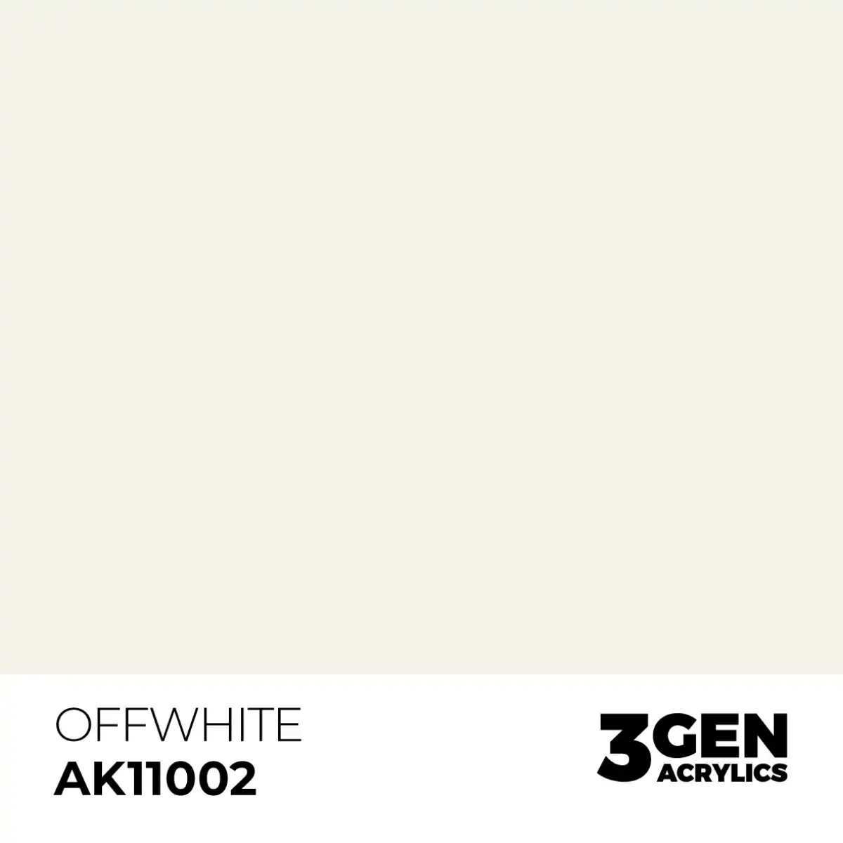 AK Interactive 11002, 17 ml. 3GEN Off white maket boyası - Görsel 2